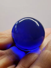 Load image into Gallery viewer, Blue - Medium Bright Andara Crystal Sphere 1 inch