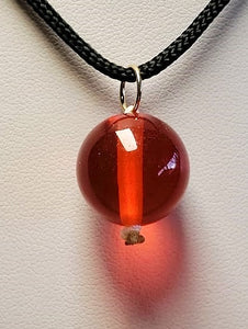 Orange - Bright Andara Crystal Pendant (1 x 16mm)