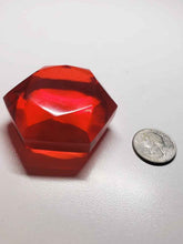 Load image into Gallery viewer, Orange - Bright Andara Crystal Hexagon