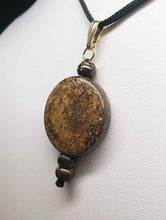Load image into Gallery viewer, Bronzite Therapeutic Pendant