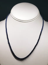 Load image into Gallery viewer, Sapphire - Blue (full) EO 2.5-5mm 18inch 58.55ct