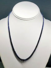 Load image into Gallery viewer, Sapphire - Blue (full) N 2.5-6.5mm 19inch 66.2ct