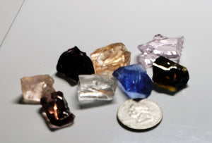 Traditional Andara Crystal Bundle - 8 pieces - 38.5g