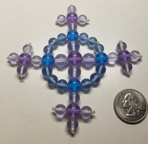 Blue Violet Flame Andara Crystal Healing Tool Dorje