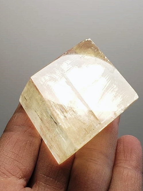 Optical Calcite - Iceland Spar Therapeutic Specimen 76g