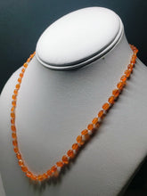 Load image into Gallery viewer, Carnelian (precious) E+ 4.5x5mm-5.5x7.5mm oval 18.25inch