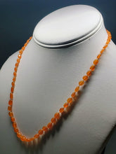 Load image into Gallery viewer, Carnelian (precious)  E+ 3x4mm-5.5x8mm oval 18.75inch