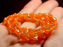 Load image into Gallery viewer, Carnelian (precious)  E+ 3x4mm-5.5x8mm oval 18.75inch
