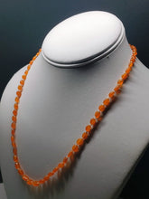 Load image into Gallery viewer, Carnelian (precious) E+ 4x4.5mm-6x8mm oval 19.25inch