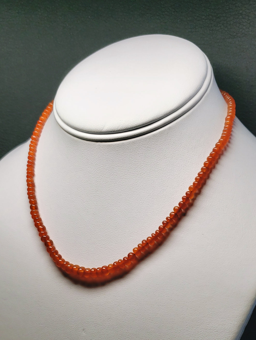 Carnelian E 4-5.5mm 15.5inch