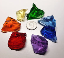 Load image into Gallery viewer, Andara Crystal Bundle - Traditional - chakra colors 105.7g*