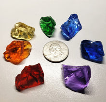 Load image into Gallery viewer, Andara Crystal Bundle - Traditional - chakra colors 39.6g*