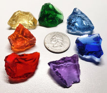 Load image into Gallery viewer, Andara Crystal Bundle - Traditional - chakra colors 47.5g*