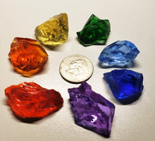 Load image into Gallery viewer, Andara Crystal Bundle - Traditional - chakra colors 63.9g*