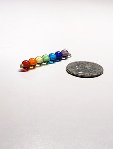 7 Chakra Rays Andara Crystal Pendant (7 x 8mm)