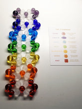 Load image into Gallery viewer, Andara Crystal Infinity Chakra Set