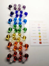 Load image into Gallery viewer, Andara Crystal Infinity Chakra Set