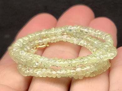 Chrysoberyl Cat's Eye EO+ 2.5-4mm 16.5inch