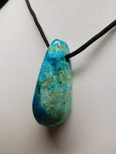Load image into Gallery viewer, Chrysocolla Therapeutic Pendant 10.2g