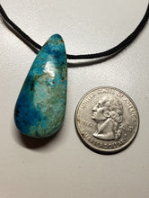 Load image into Gallery viewer, Chrysocolla Therapeutic Pendant 10.2g
