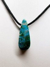 Load image into Gallery viewer, Chrysocolla Therapeutic Pendant 4.88g