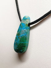 Load image into Gallery viewer, Chrysocolla Therapeutic Pendant 4.88g