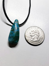 Load image into Gallery viewer, Chrysocolla Therapeutic Pendant 4.88g