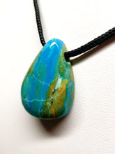 Load image into Gallery viewer, Chrysocolla Therapeutic Pendant 5.25g