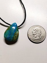 Load image into Gallery viewer, Chrysocolla Therapeutic Pendant 5.25g