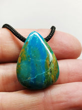 Load image into Gallery viewer, Chrysocolla Therapeutic Pendant 5.25g