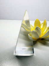 Load image into Gallery viewer, Clear Andara Crystal Nubian Pyramid 3in x 1.5in