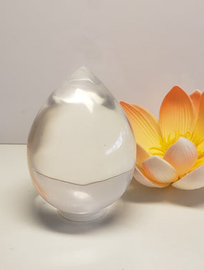 Clear (rare) Andara Crystal Pointed Egg