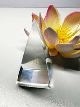 Load image into Gallery viewer, Clear Andara Crystal Nubian Pyramid 2.5in x 1.25in