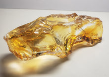 Load image into Gallery viewer, Yellow - Golden with Clear Traditional Andara Crystal 512g