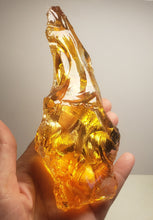 Load image into Gallery viewer, Yellow - Golden with Clear Traditional Andara Crystal 512g