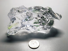 Load image into Gallery viewer, Clear / Cosmic Ice with Green / Emerald Shift - RARE Traditional Andara Crystal 524g
