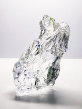 Load image into Gallery viewer, Clear / Cosmic Ice with Green / Emerald Shift - RARE Traditional Andara Crystal 524g