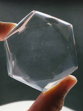 Load image into Gallery viewer, Clear (rare) Andara Crystal Hexagon