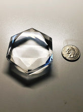 Load image into Gallery viewer, Clear (rare) Andara Crystal Hexagon