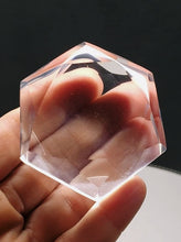Load image into Gallery viewer, Clear (rare) Andara Crystal Hexagon