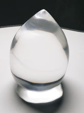 Load image into Gallery viewer, Clear (rare) Polished Andara Crystal Pointed Egg 644g