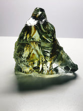 Load image into Gallery viewer, Bi-color Clear w/ Shaman Traditional Andara Crystal 404g