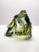 Load image into Gallery viewer, Bi-color Clear w/ Shaman Traditional Andara Crystal 404g