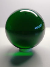 Load image into Gallery viewer, Green - Deep Andara Crystal Sphere 2.6inch