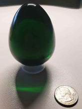 Load image into Gallery viewer, Green - Deep Andara Crystal Egg