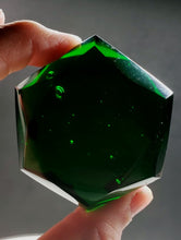 Load image into Gallery viewer, Green - Deep Andara Crystal Hexagon