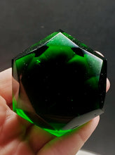 Load image into Gallery viewer, Green - Deep Andara Crystal Hexagon