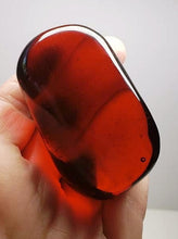Load image into Gallery viewer, Orange (deep) / Lion&#39;s Heart Andara Crystal Hand / Palm Piece 120g