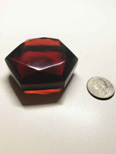 Load image into Gallery viewer, Orange - Deep Andara Crystal Hexagon
