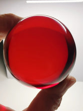 Load image into Gallery viewer, Red - Deep Andara Crystal Sphere 2.25inch
